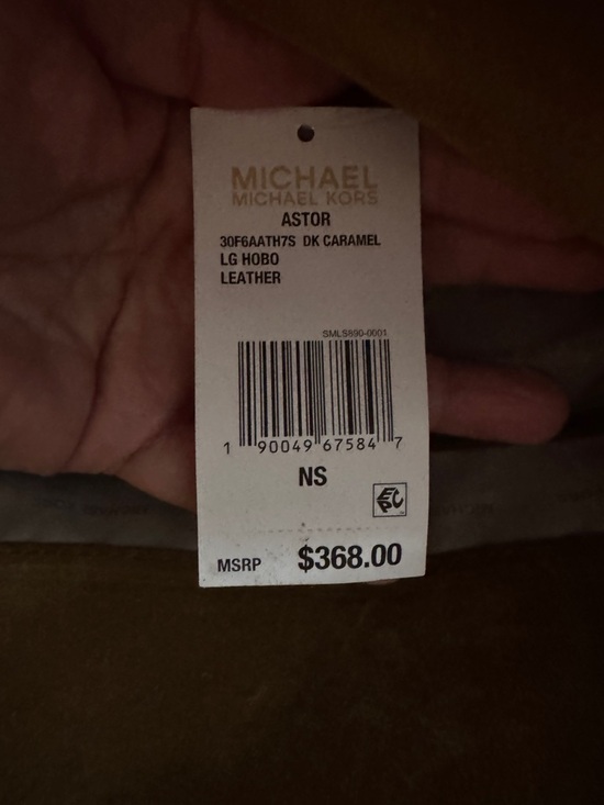 Michael Kors Patchwork Suede Shoulder Bag in Brown and Tan NEW WITH TAGS . - Picture 6 of 8